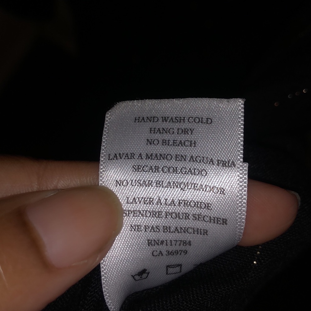 Rails Abby Glided Stripe Size M Black With Metall… - image 3